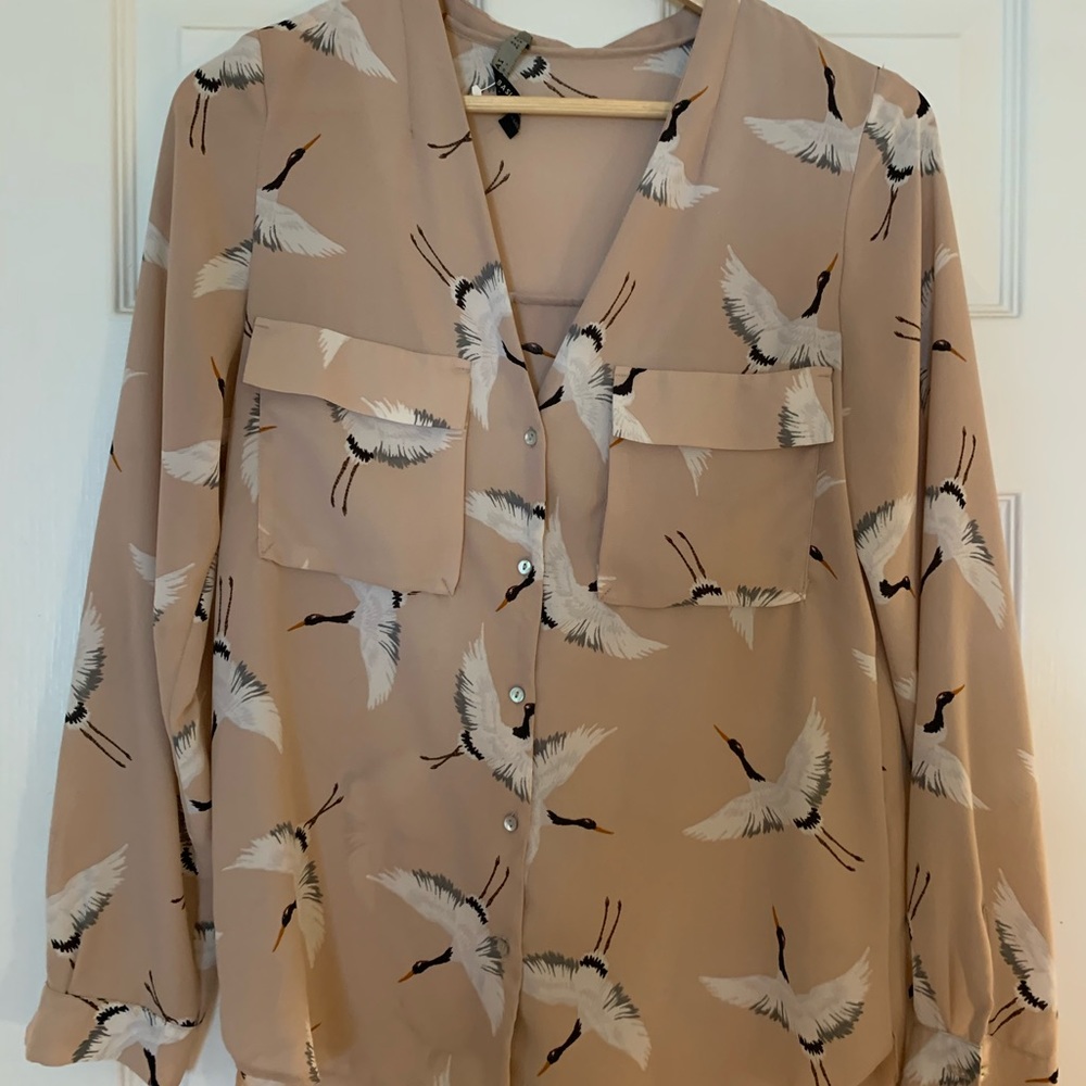 Zara Pattern Blouse